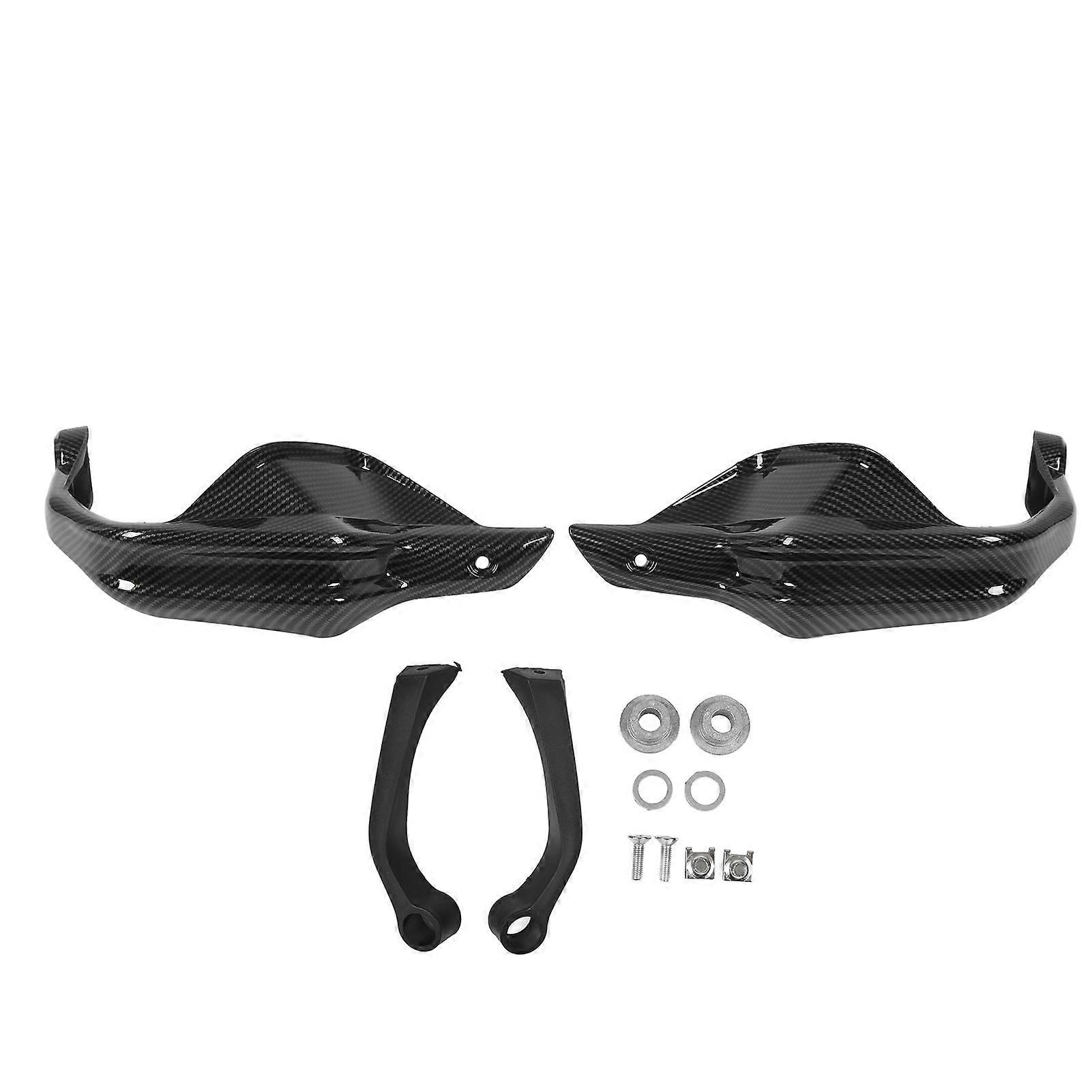 Motorcycle Handguard Left Right Carbon Fiber Style Handlebar Shield Guard Protector Kits for R1250GS R1200GS LC Adventure