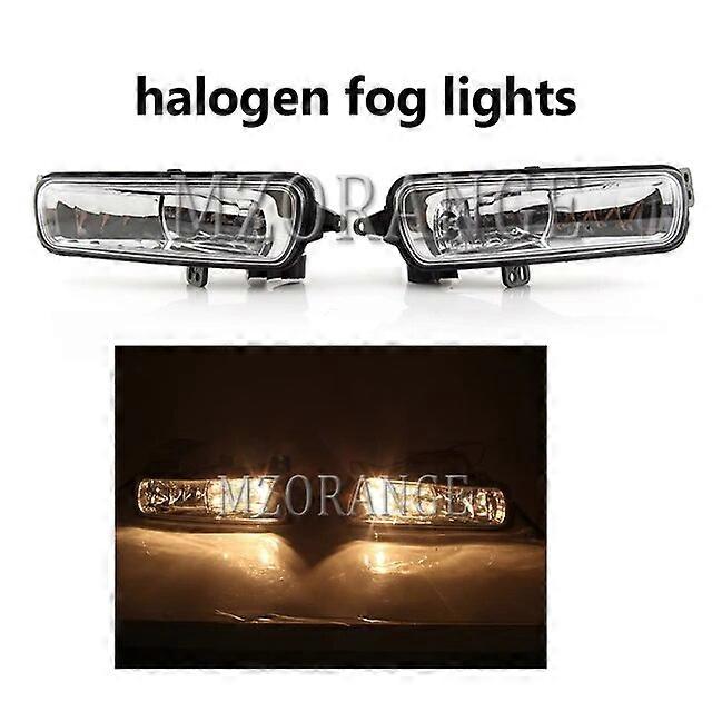 Fog Lights Assembly for Ford Focus 2015 2016 2017 2018 for Focus MK3 Headlight Foglights with Bulb Led Halogen