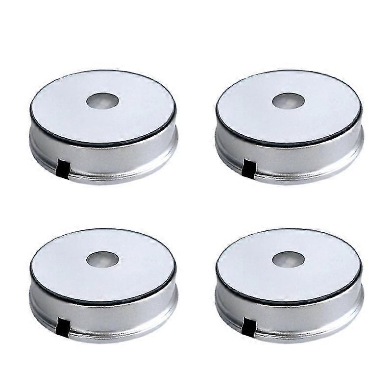 4pcs led display stand round color changing base holder without battery for crystals glass art