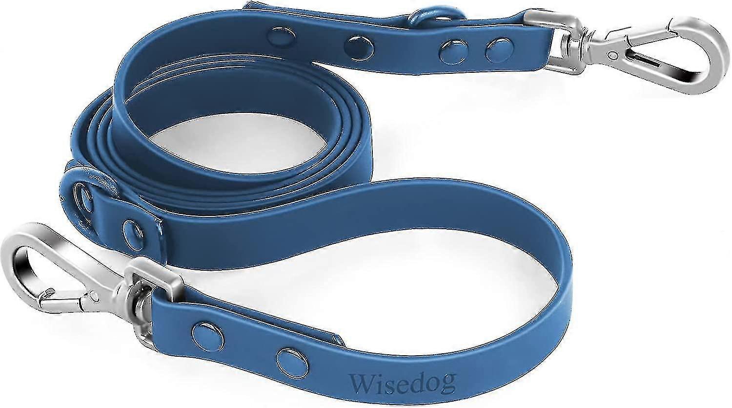 Waterproof Dog Leash: Standard Dog Leashes With 2 Hooks For Walking, Adjustable Lengths For Traffic Control Safety, Durable And Odor Proof, For Medium