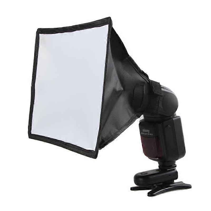 Silver Reflector Flash Diffuser Softbox Professional Mini Photo Diffuser Soft Light Box for Canon Nikon Sony Camera
