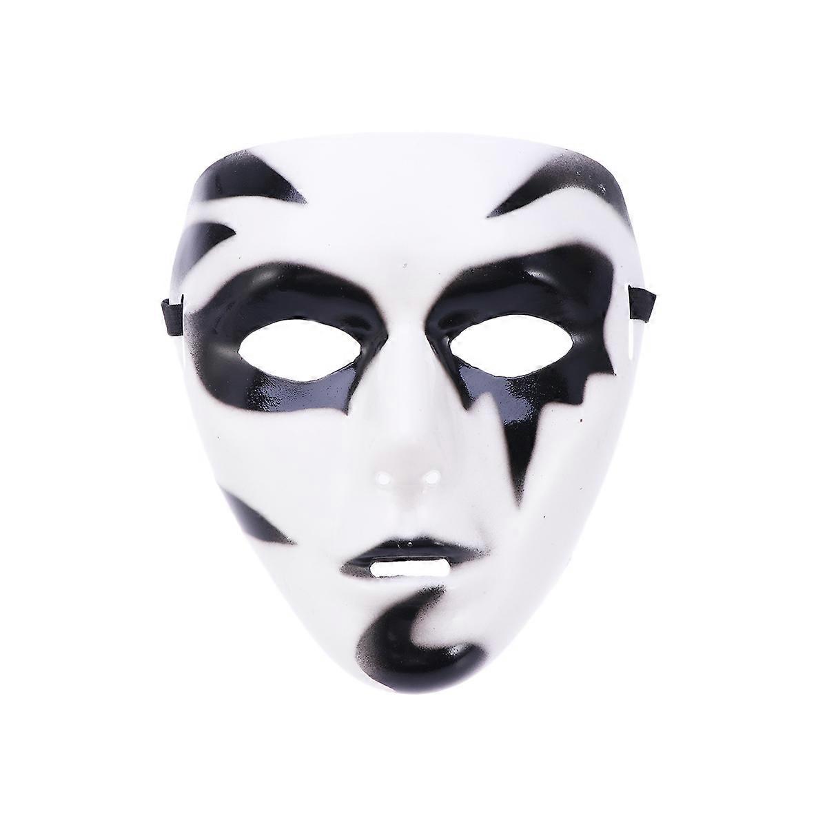 2pcs Death Mask Dancer Mask Costume Prop Mask for Masquerade Cosply Halloween Costume Party Performance Dancing Party (Style C)