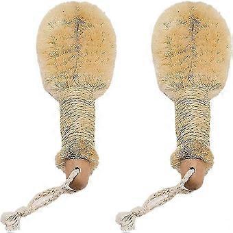 Bath & Shower Sisal Body Brush for Exfoliating Dry Skin