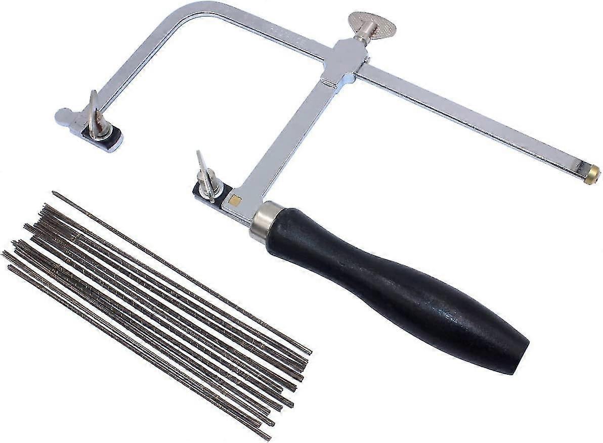 Saw Stand Small Pull Saw Adjustable Professional Jewelry Making Kit (black) (1pcs)