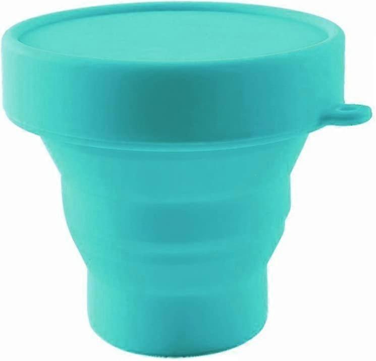 Collapsible Silicone Cup Foldable Sterilizing Cup For Menstrual Cups And Storing Gift