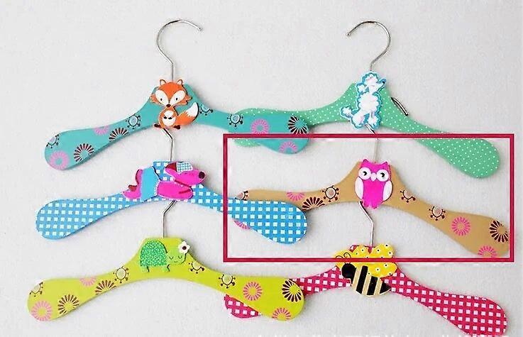 Drewniane wieszaki na ubrania dla dzieci, stojak na ubrania dla psów i kotów, wieszak na organizer dla dzieci na prezent, 6 paczek