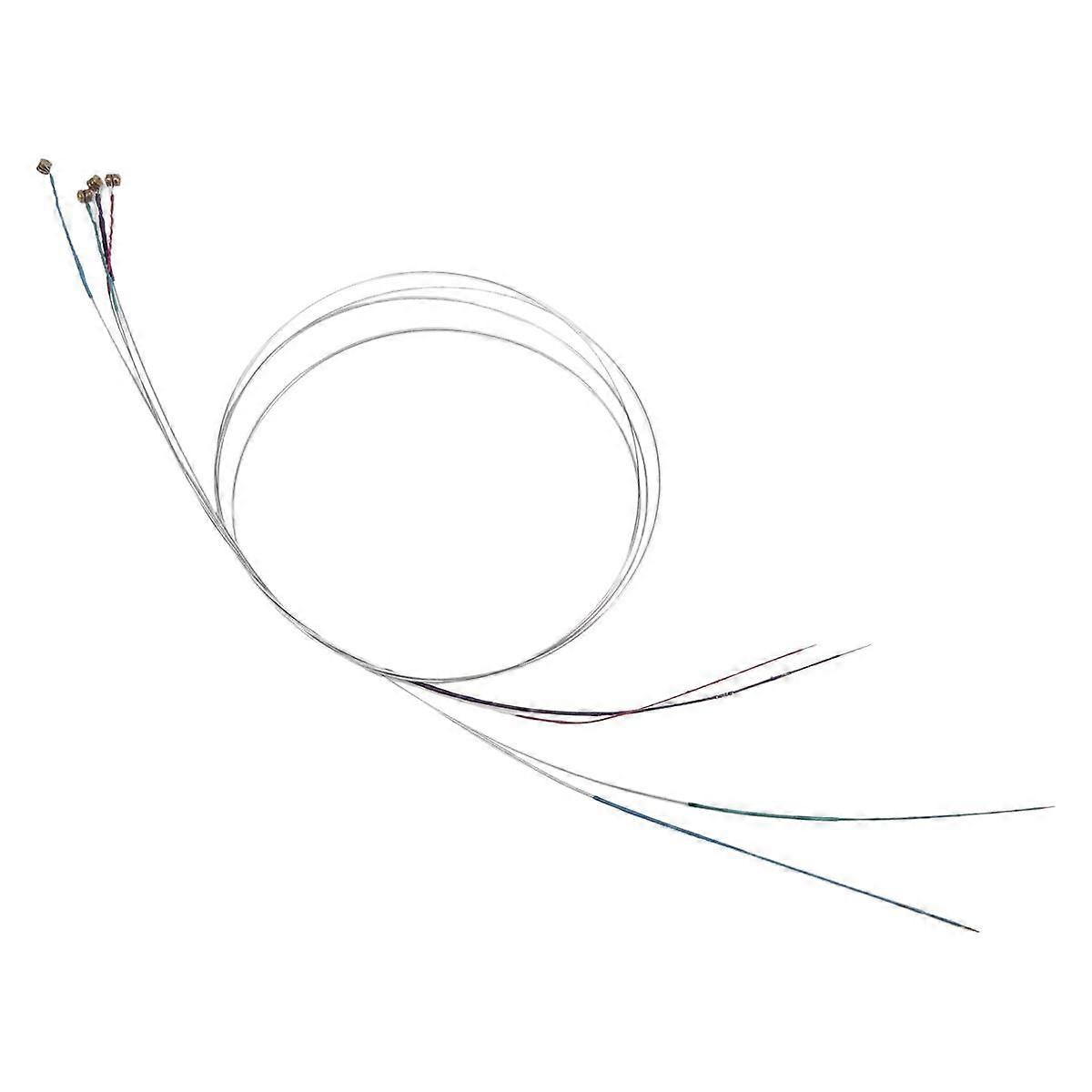 4pcs A Set of Violin Strings E-A-D-G Core Steel+Nickel Wound Exquisite Stringed Musical Instrument Parts Accessories