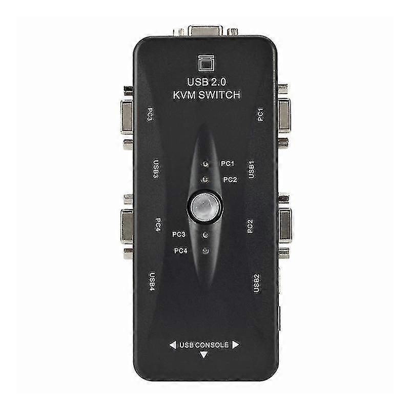 4 Ports Usb Switcher With 4 Inputs 1 Output High Definition Switch Box