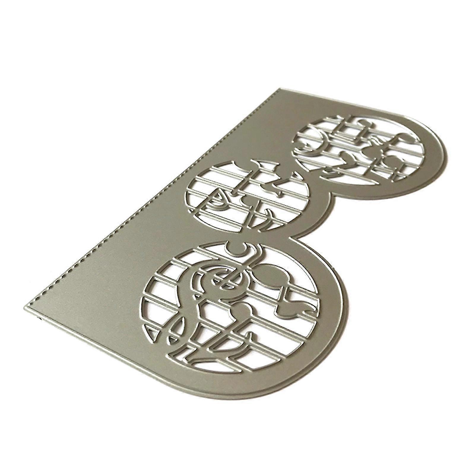 Musical Note Cutting Dies Diy Craft Dies Handmade Ability Developing Template