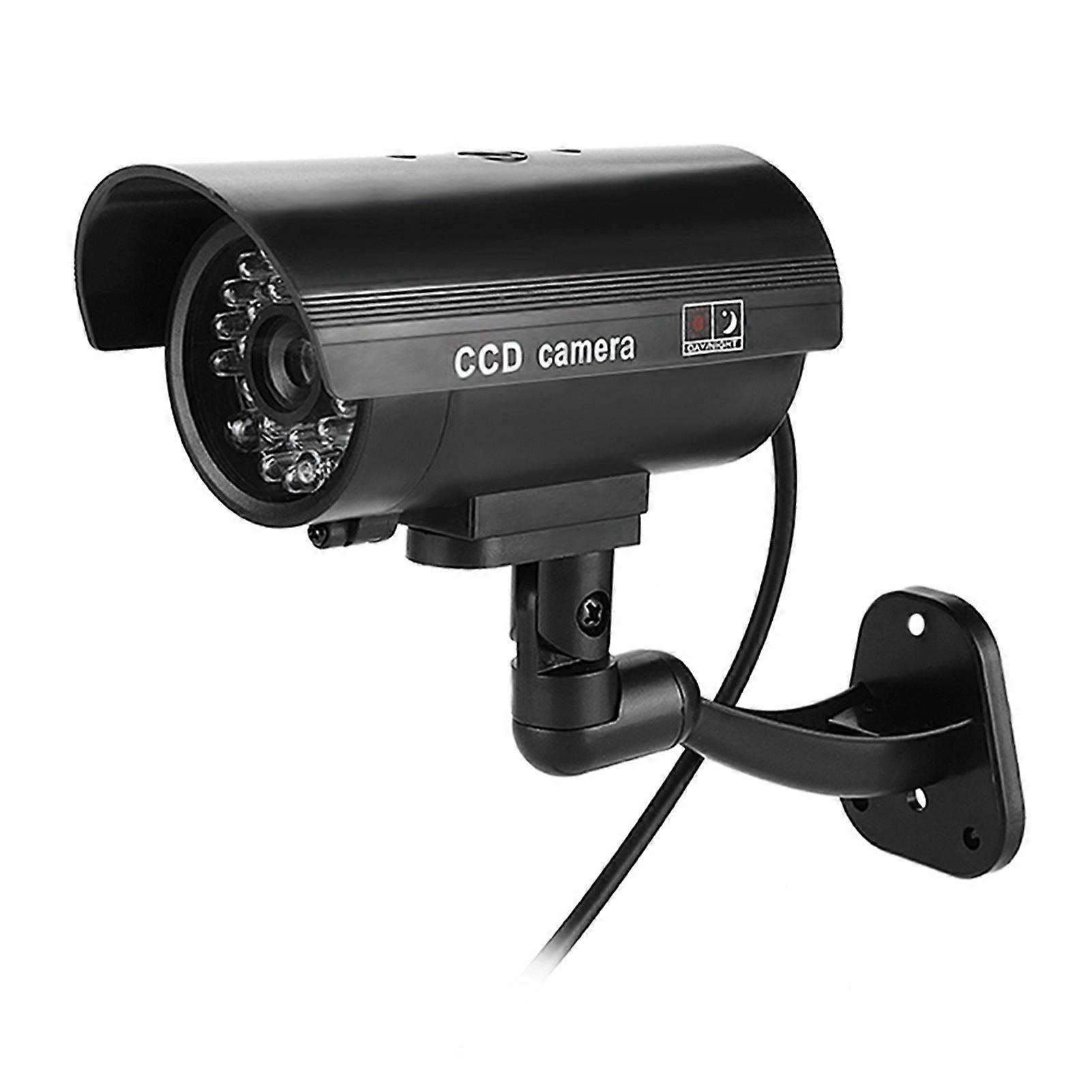 Flash LED Dummy Camera 3-6 Months Work Fake Security Monitor CCTV Anti theft