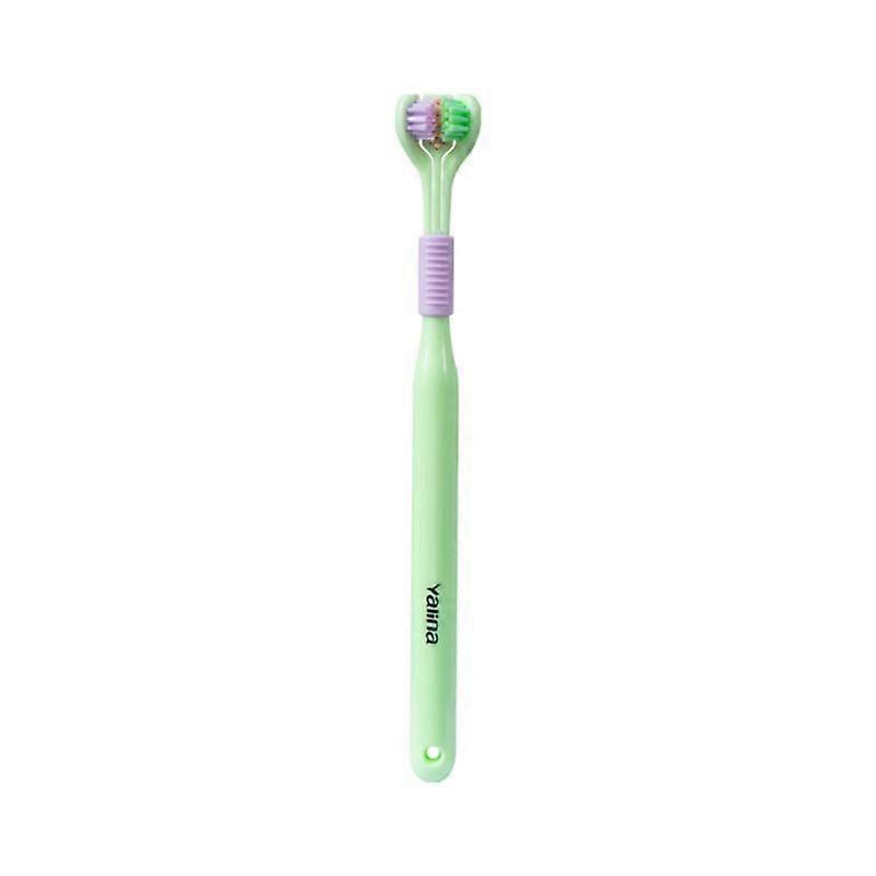 1PC Toothbrush Three Sided Super Soft Toothbrush Brush Head Triple Deep