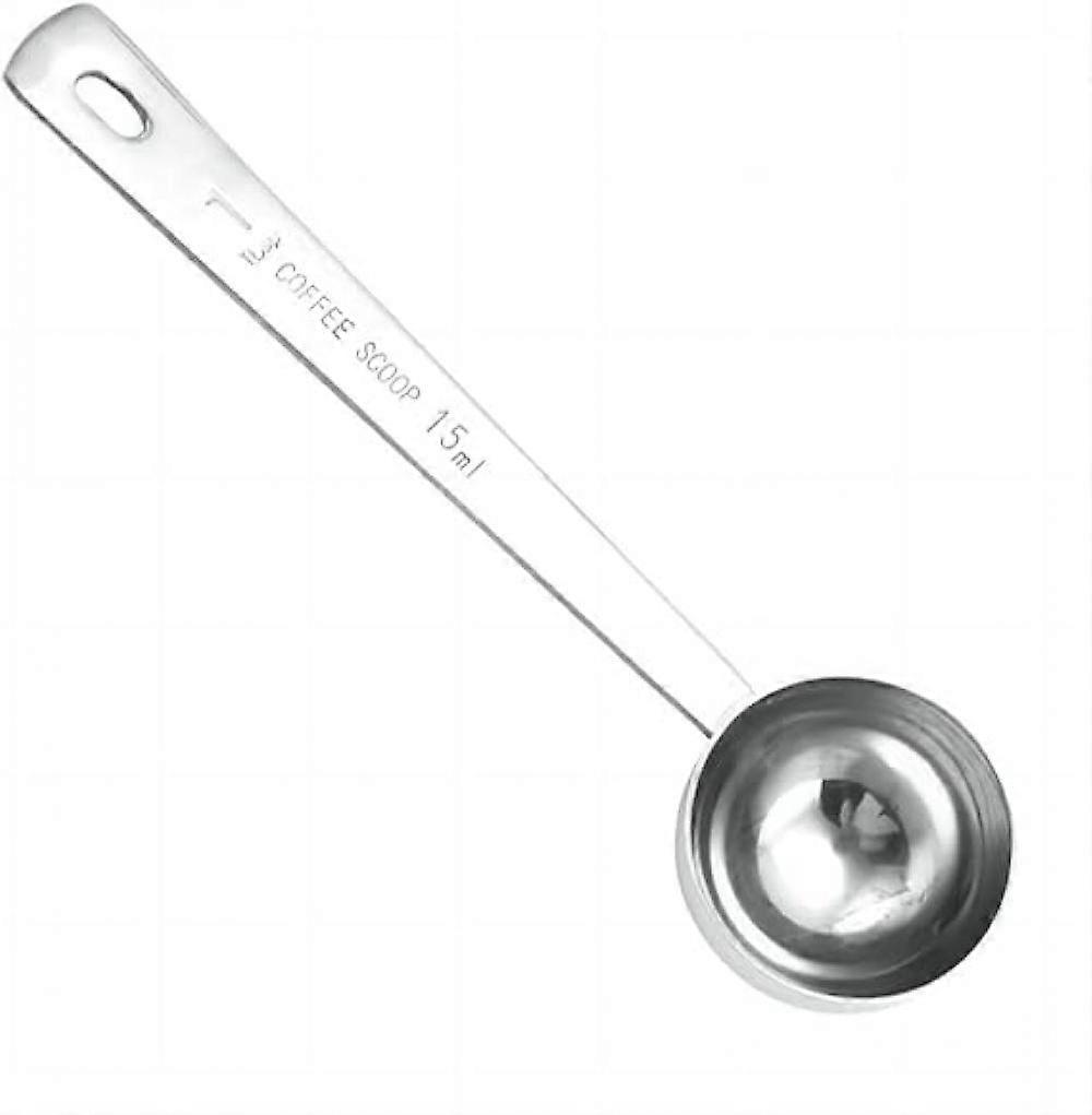 304 Coffee Scoop, Stainless Steel  Table Spoon  14.5*3.5CM SILVER