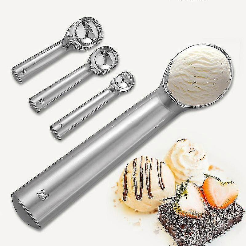 Ice Cream Scoops Stacks Stainless Steel Digger Fruit Non-sti