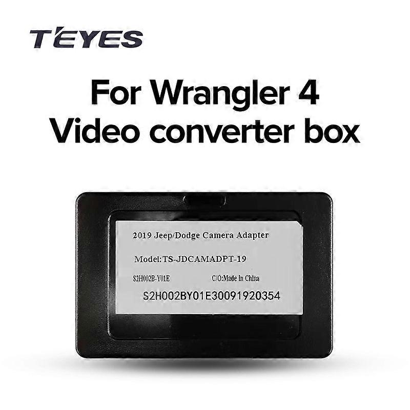 Boîte de conversion vidéo pour Wrangler 4 2018 2019
