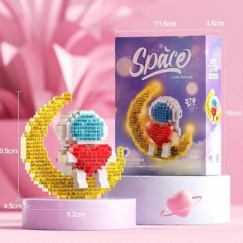 Mini Building Blocks Cute Micro Building Toys Kits For Kids Ages 4-12 With Led Lighting Kit Com