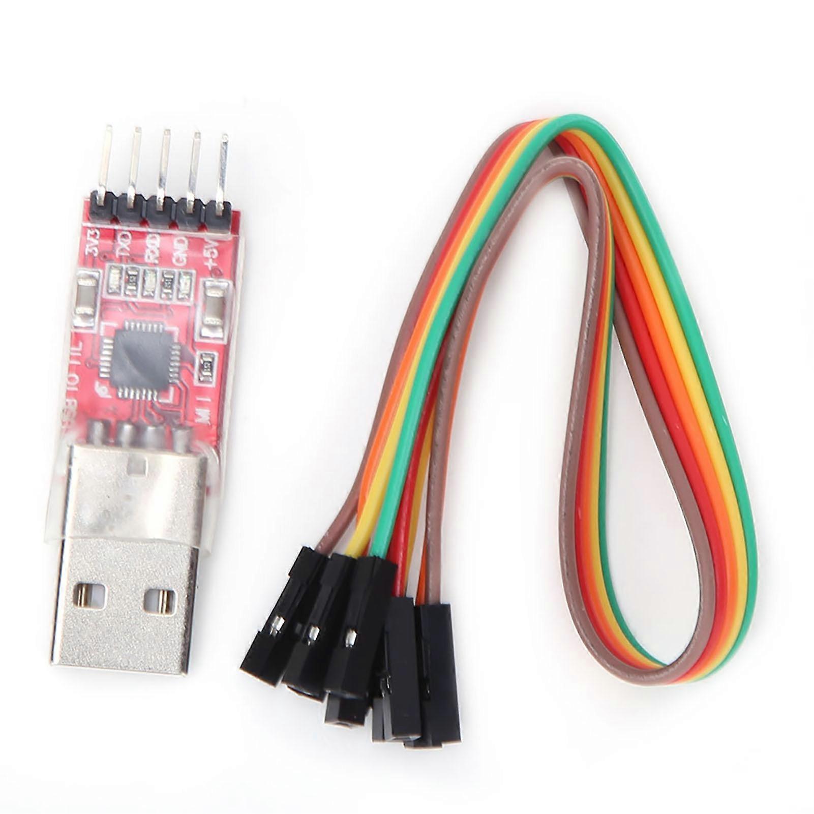 USB to TTL 5Pin Module Serial Converter Adapter with Jumper Wire