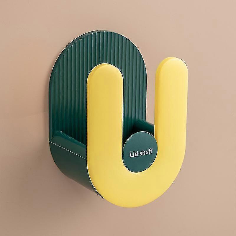Pot Storage Rack With Drain Cover, Kitchen(yellow Green)