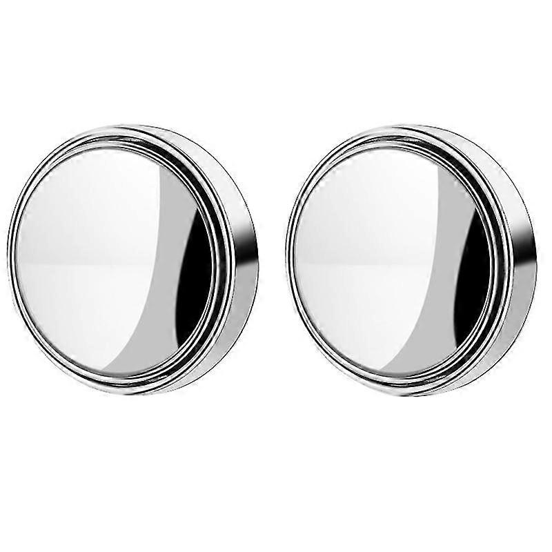 360 Degrees Round Car Mirror, Rear View Mirror, Large Field of View Car Rear View Mirror Auxiliary