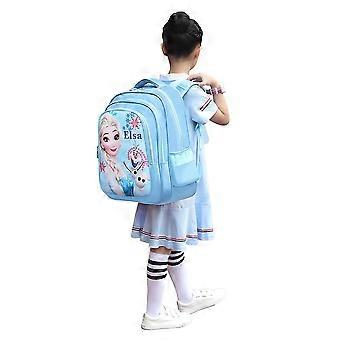Frozen Elsa Printed Backpack Back To School Bag Kids Girls Travel