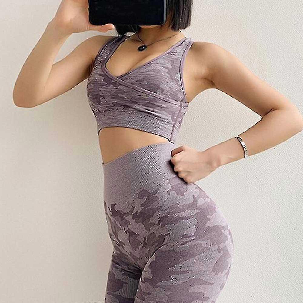 Kobiety Bezszwowe biustonosze sportowe Topy do jogi Trening o średnim wpływie Racerback Wyściełane topy