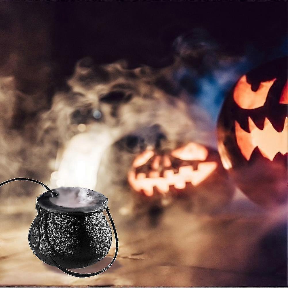 Halloween Mist Maker Fogger Water Fountain Fog Machine Color Changing Party Prop