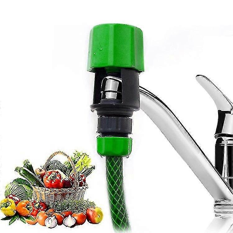 Universal Garden Hose Faucet Hose Connector Adapter Mixer Quick Connect Connector (2Pcs)