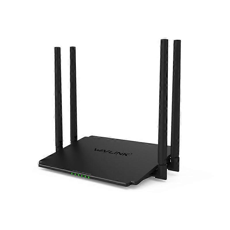 AC1200 Dual Band 2.4G 300Mbps 5G 867Mbps Smart Wi-Fi Extender Router High Power Four Antennas WPA2-PSK Encryption