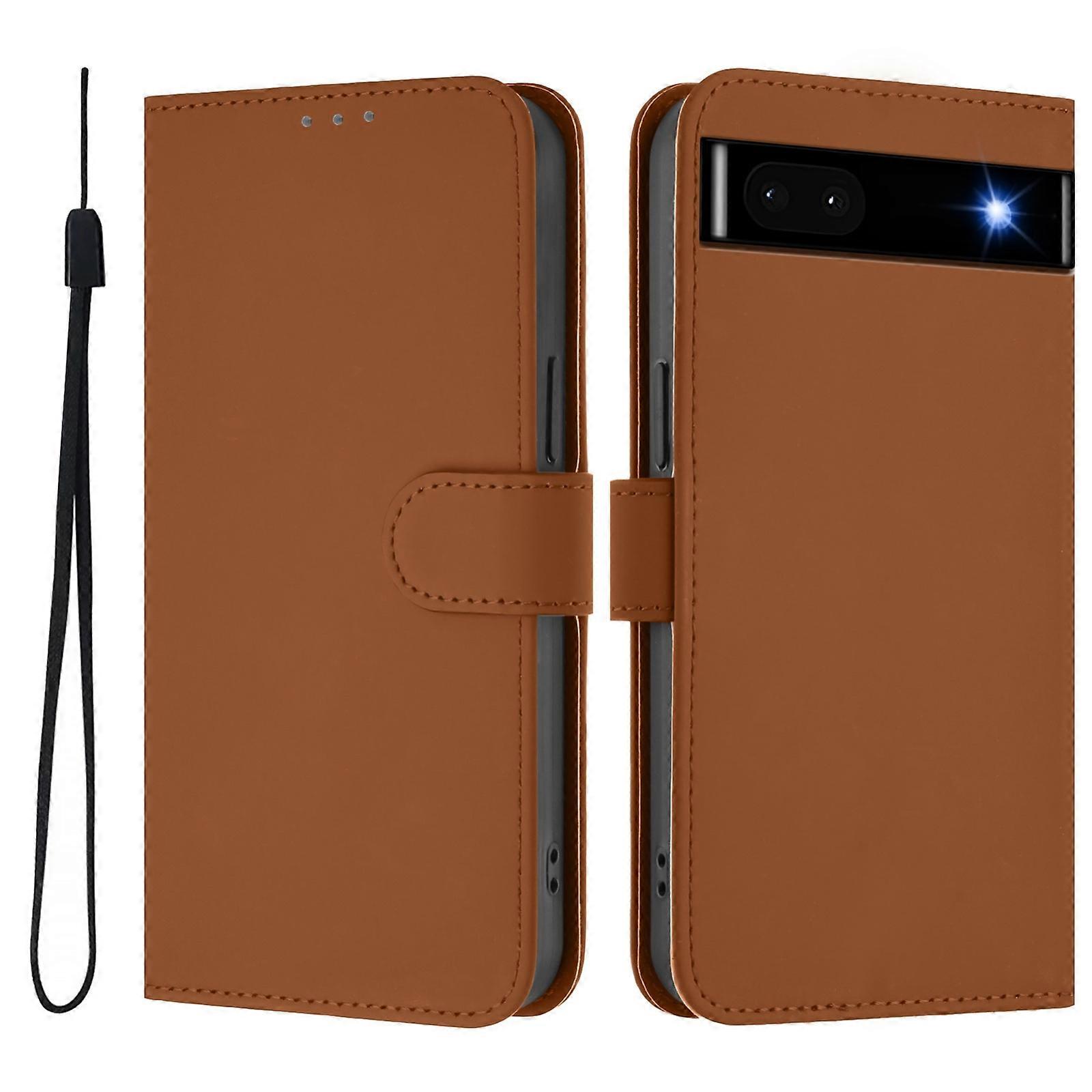 Skin Feel Leather Case For Google Pixel 6a