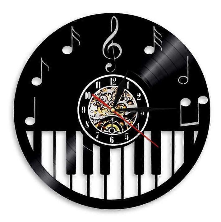 Horloge murale de disque vinyle musical