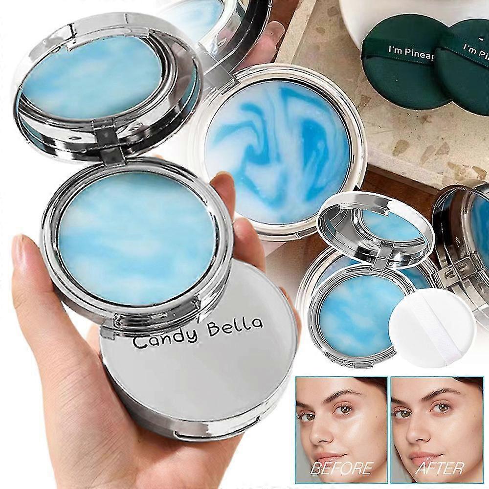 キャンディベラオイルコントロールフェイシャルパウダー、ゼリーパウダーセッティングパウダーなし、完璧なマットロングラスティング防水化粧品ブランド新品