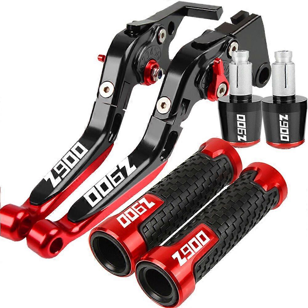 Motorcycle For KAWASAKI Z900 2017 2018 2019 2020 Z 900 2021 2022 CNC Extendable Brake Clutch Levers Handlebar Hand Grips ends