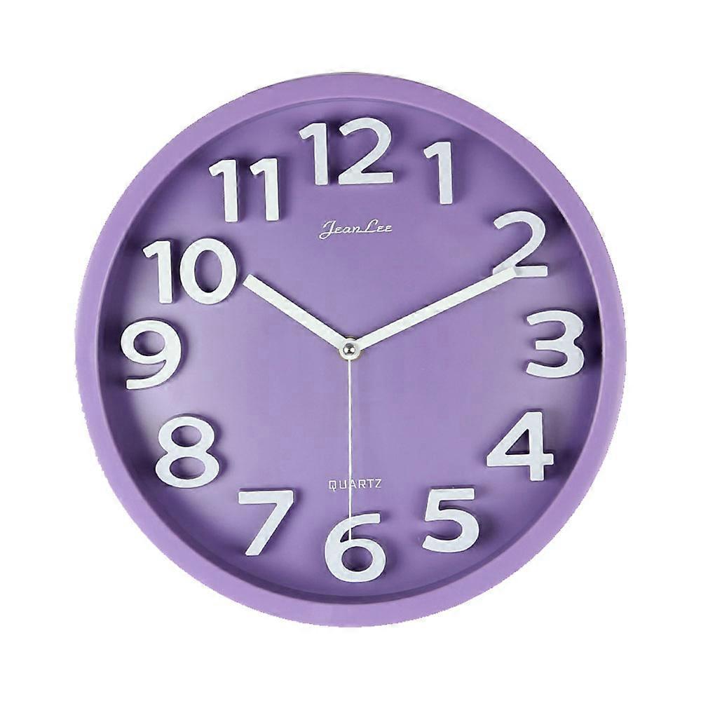 12 pouces Big Numbers Quartz Silent Round Wall Clock