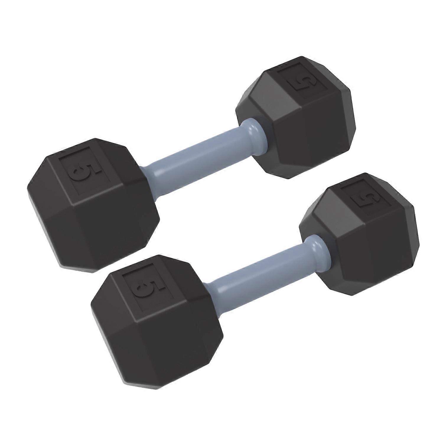 2Pcs Baby Rattle Dumbbell Toy PVC Mini Dumbbell Figurine Toddlers Colorful Weightlifting Exercise