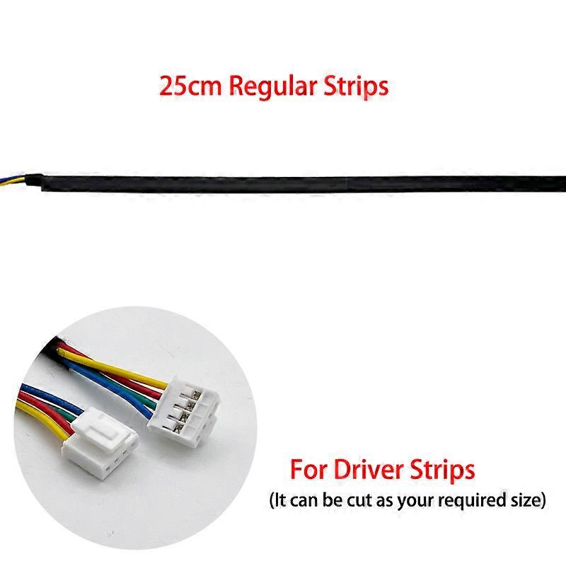 18 in 1 RGB 64 Color LED Car Atmosphere Bar Strips Main Sub Control Module Box Broken Defective Replacement Ambient  App Control