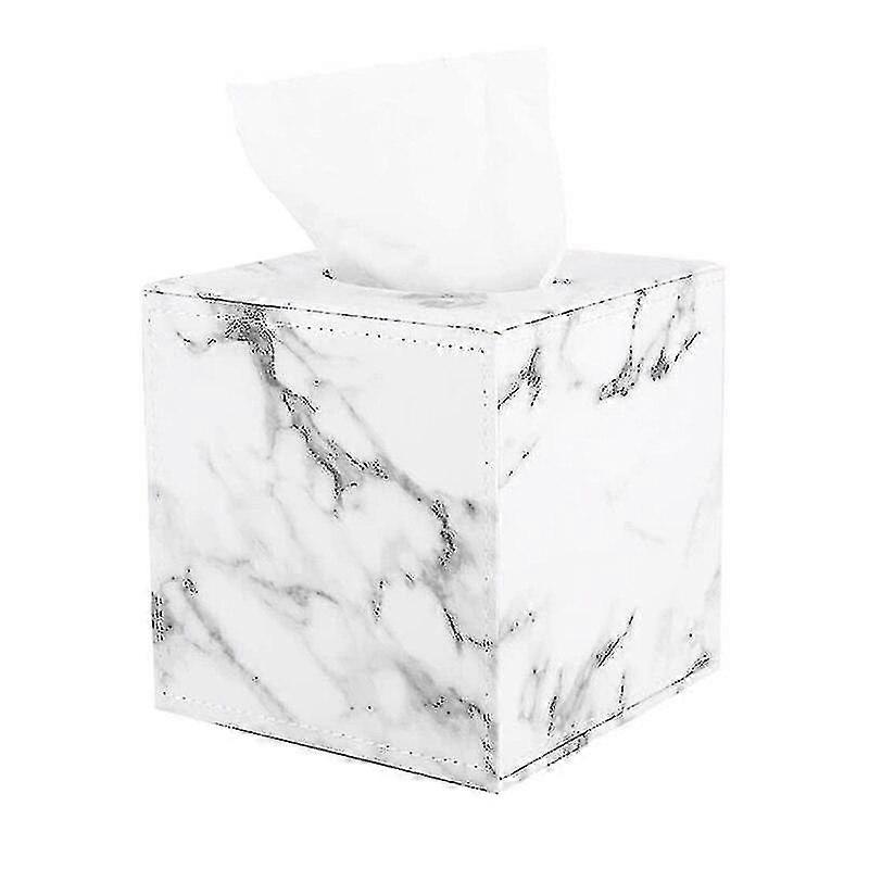 Marble Square Square Tissue Box