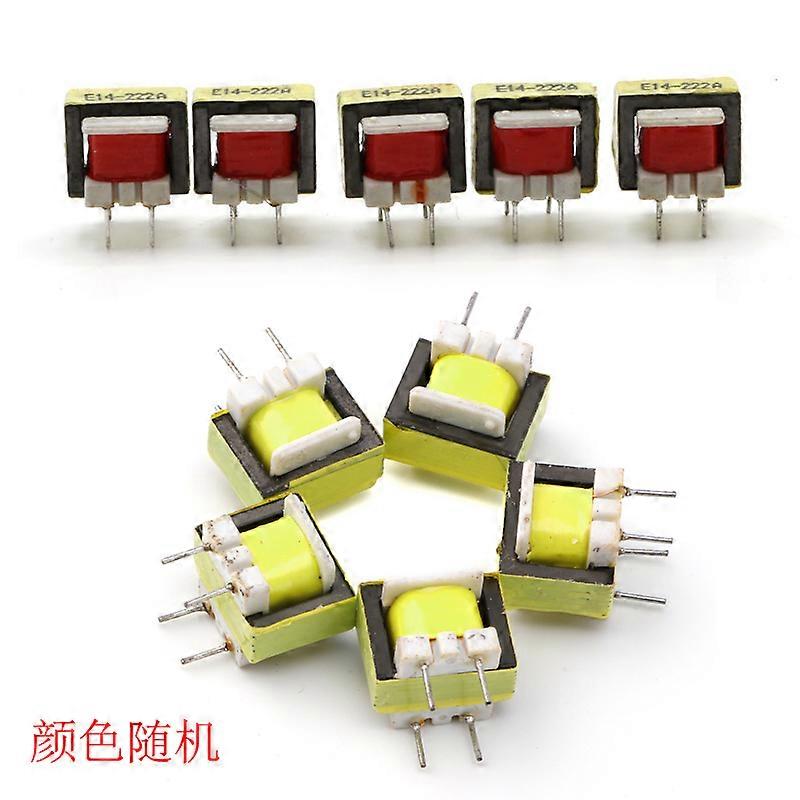 5Pcs 1300 : 8 Ohm  o Transformer EE14 Transformateur POS Transformador
