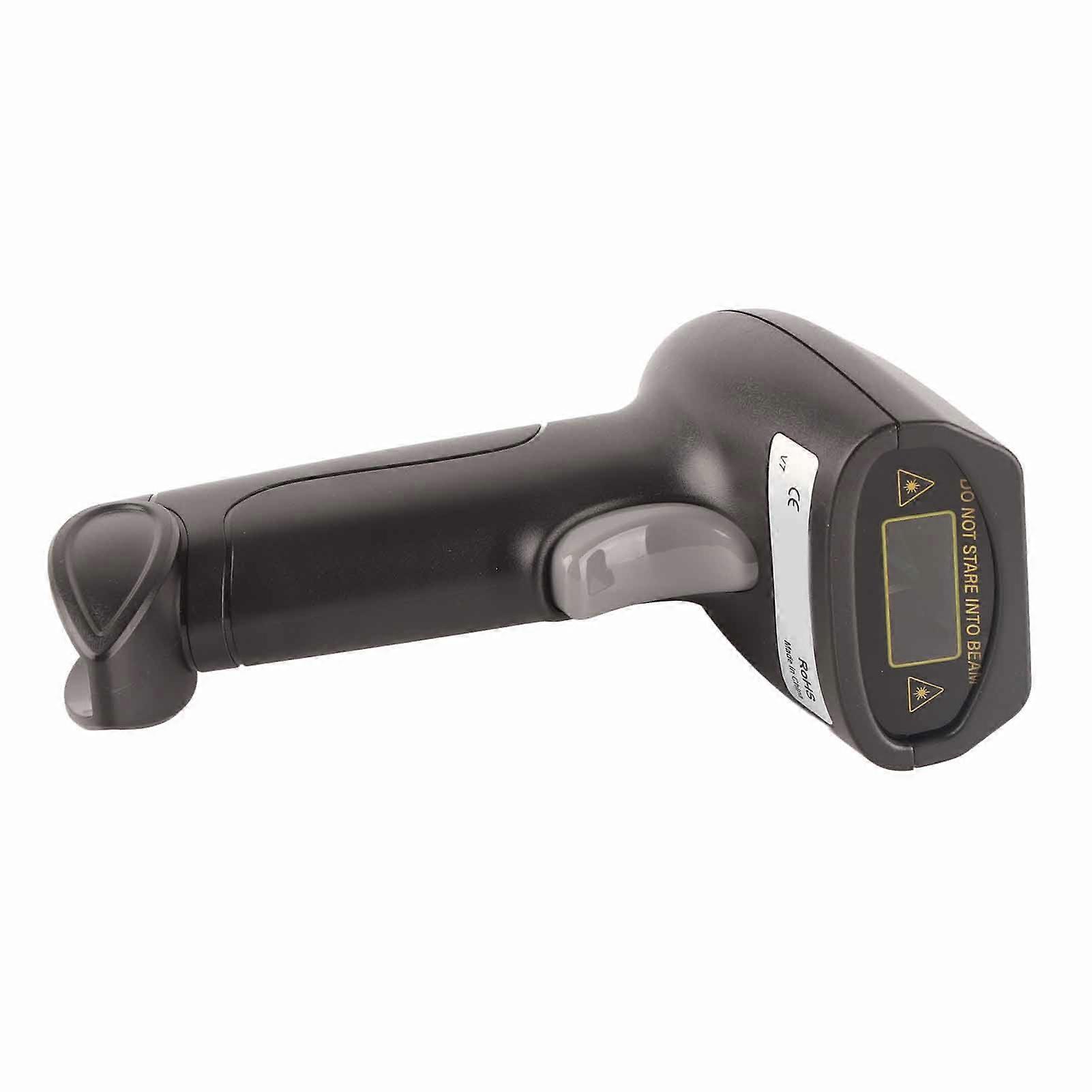 Wireless Barcode Scanner with 2.4GHz OLED Display for 20000 Data Storage