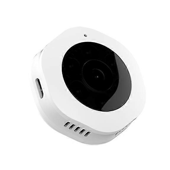 Mini Camera Wireless HD DV Night Vision Detection with USB Cable(White)