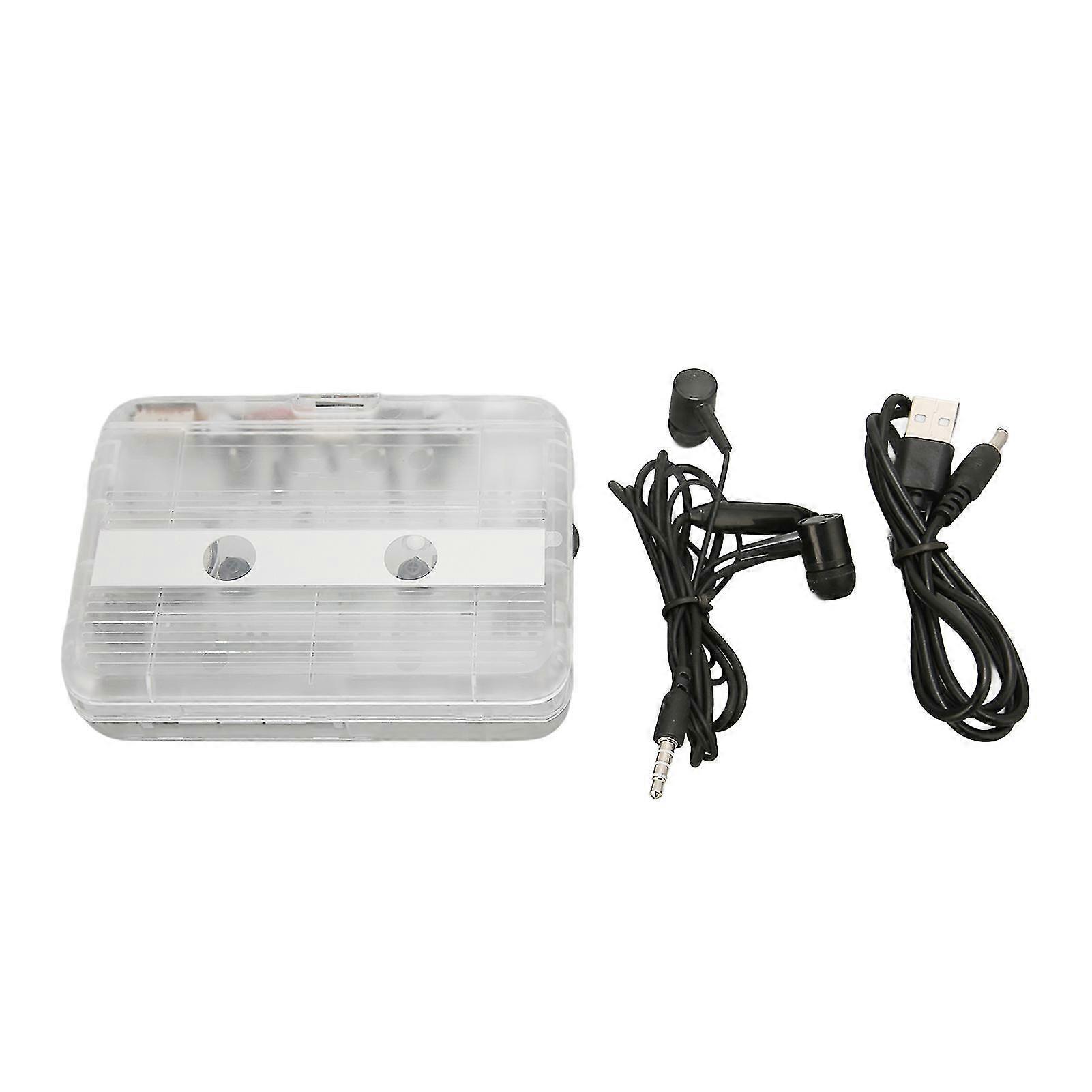 Multifunction Portable Retro Cassette Tape Player Converter for Laptop PC