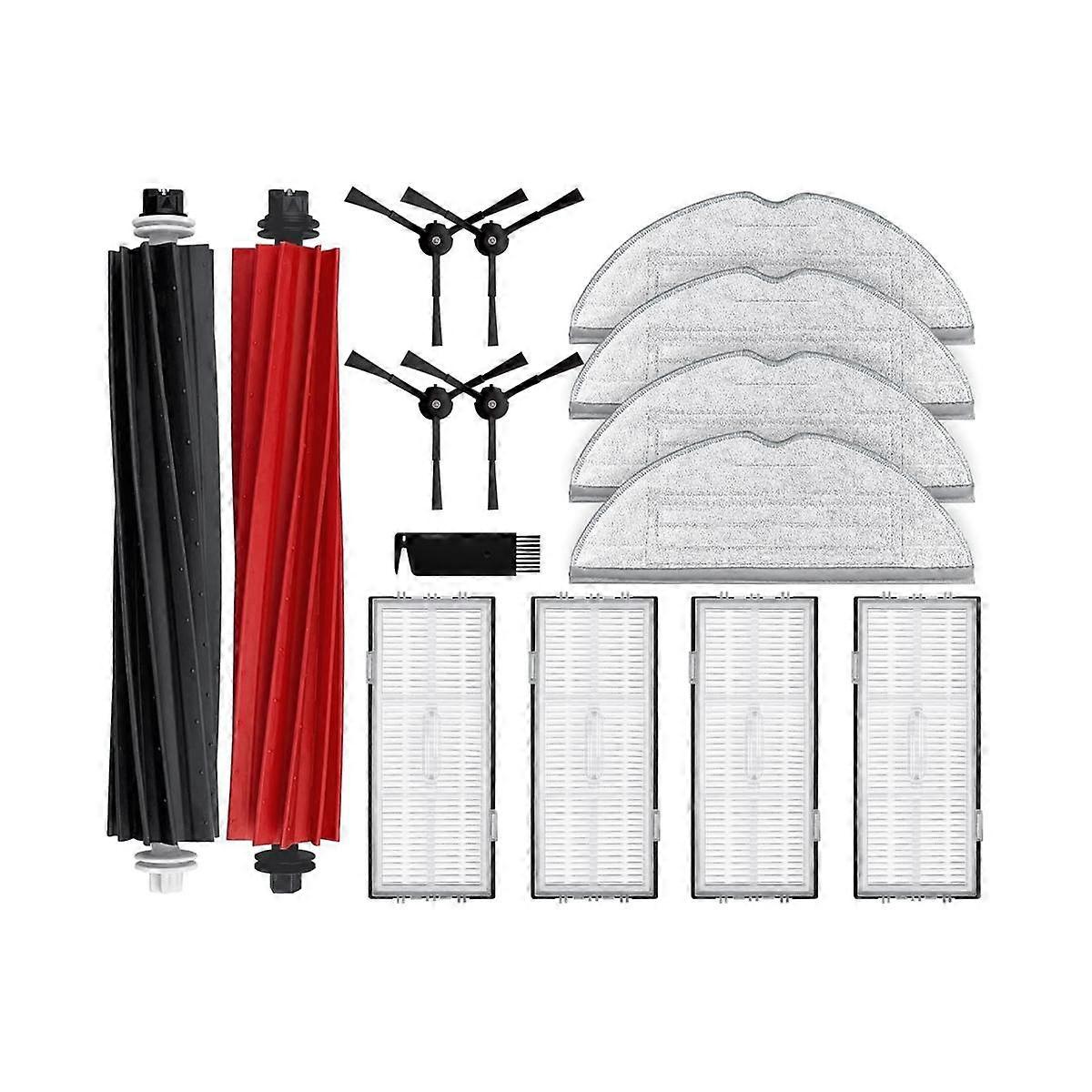 Replacement Parts Compatible for S8 / S8+ / S8 Plus Robot Vacuum Cleaner Accessories, Double Roller