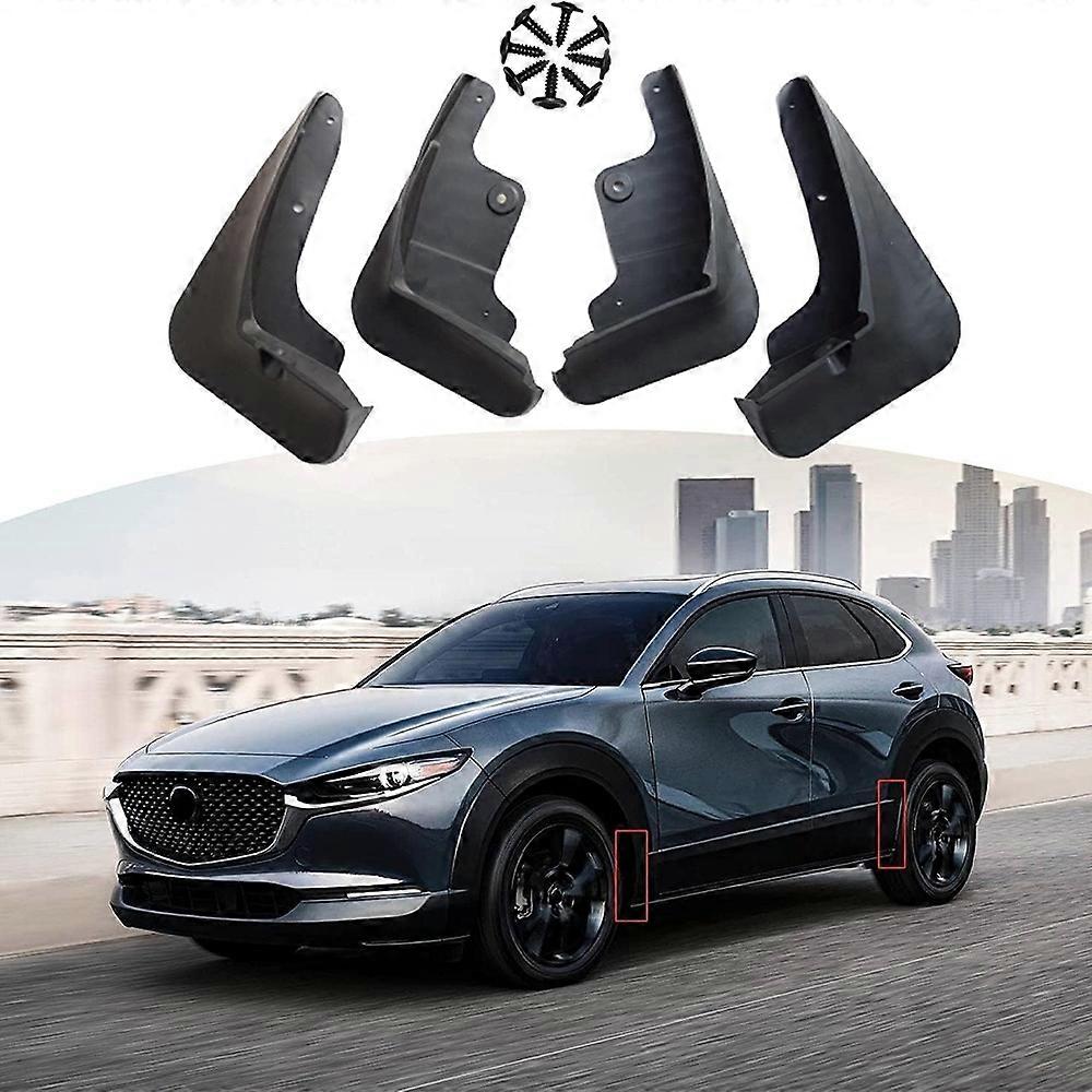 Car Accessories For Mazda CX-30 CX30 Splash Guards Mud Flaps Mudguard Protector Auto Parts 2020-2022