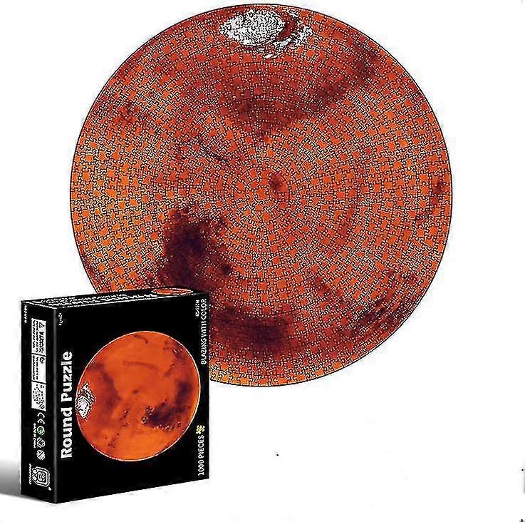 1000 Piece Puzzle For Adults And Children- Earth And Moon 3d Visual Puzzles