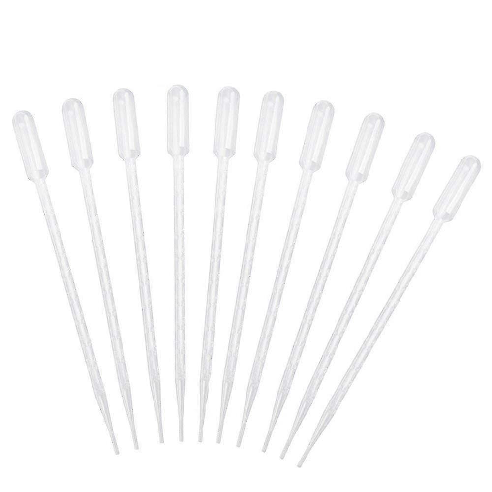 10ml Plastic Pipette Graduated Transparent Dropper For Laboratory Experiment