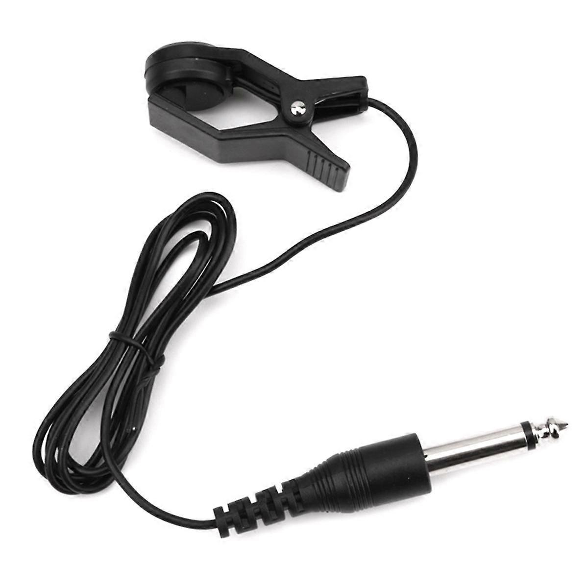 CV-11 Portable Universal Violin Pickup, Clip-on Saxophone Pickup Contact Microphone for Instruments