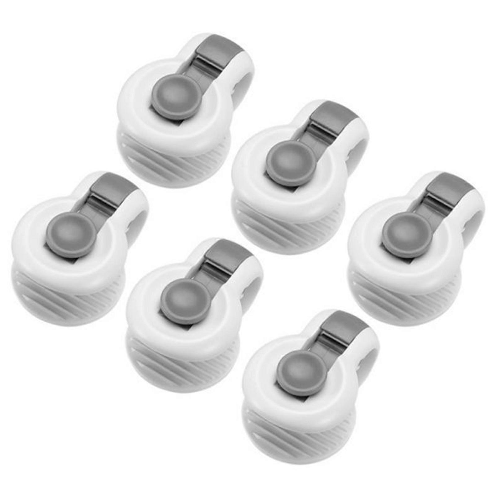 6PCS Påslakan Klämmor Inga Stift Täcke Fästen Håll Hörnet På Plats Täcke Fixer Anti-Move Påslakan Clips Sängkläder Tillbehör
