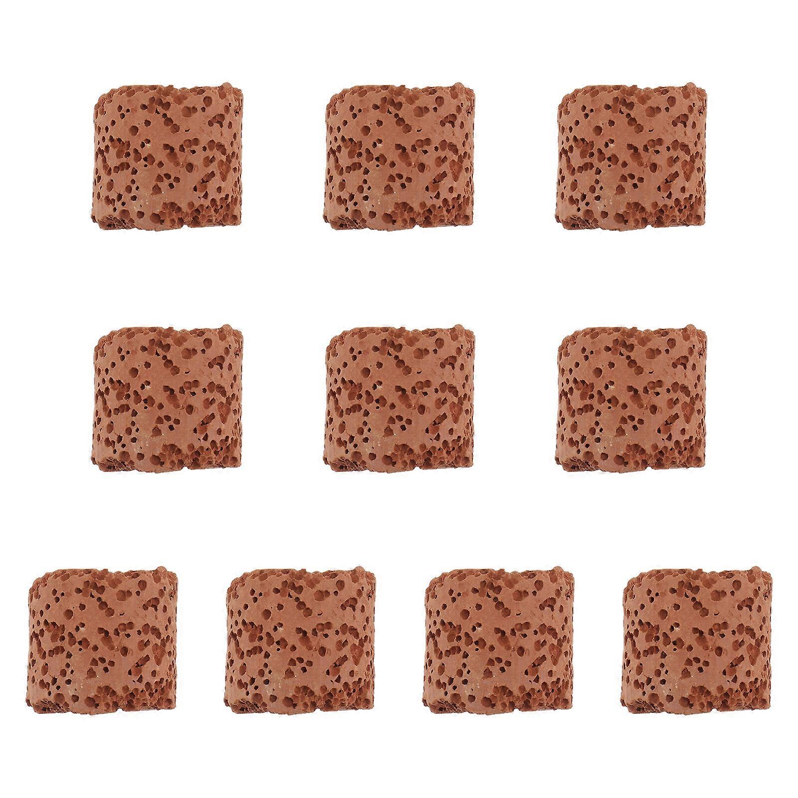 10pcs Practical Fixed Ring Pottery Durable Water Plant Fixed Ring Gravity Ring Decor Holder for Fish Tank