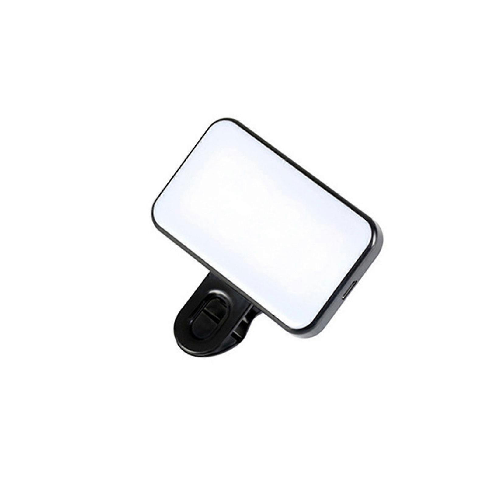Led Mobile Phone Computer Fill-in Light Adjustable Portable Led Lamp Rechargeable Clip Fill Video Light For Live Selfie Meeting
