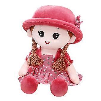 Baby Girls Soft Doll Cute Cuddly Stuffed Toy Girl Decoration Companion Toys Doll