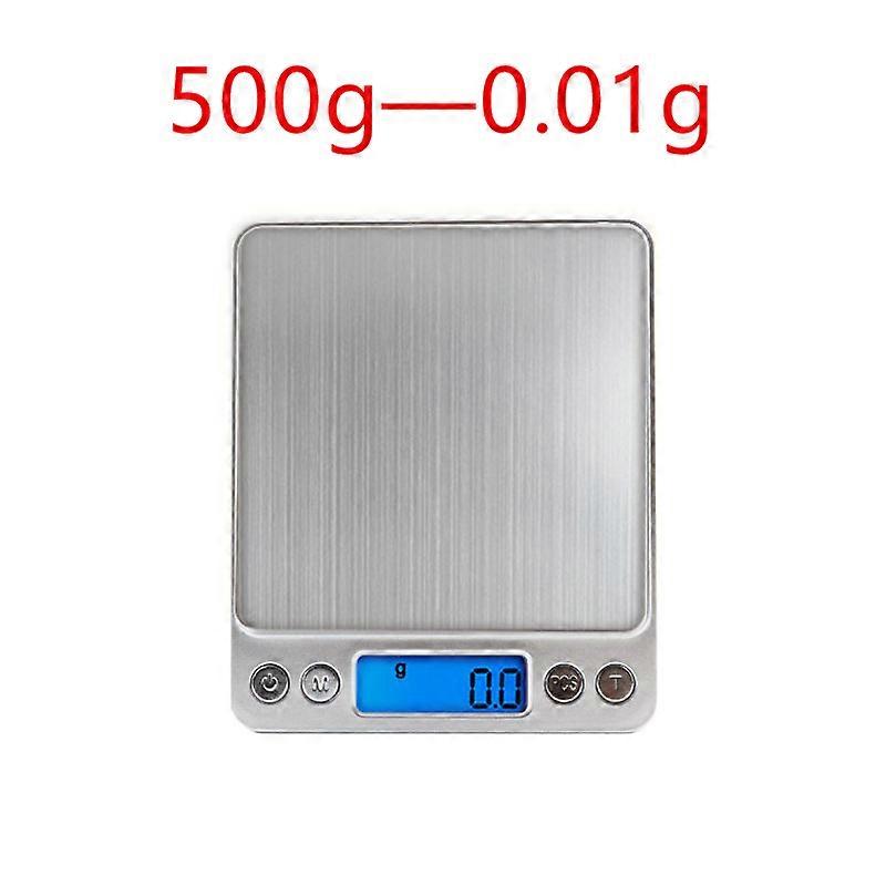 3000g/0.1g Electronic digital scales Balance scale 500g/0.01g LCD digital personal jewelry Scale Mini gram scales Baking scale