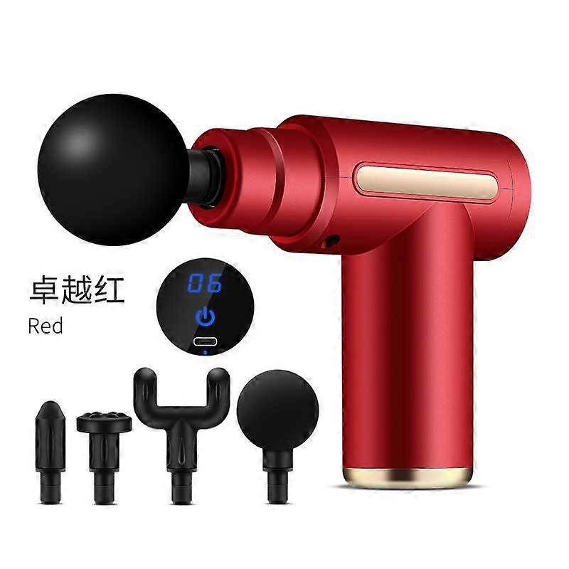 מיני פאשיה אקדח עיסוי כושר הרפיית שרירים כיס חשמלי מיני פאשיה לתפוס רקמות עמוקות אקדח עיסוי שרירים